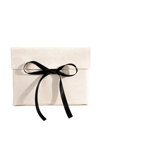 Custom Name Embossed Envelope Pouch <b>Personalized</b> Small Storage <b>Bag</b> for Boutique <b>Gift</b> Packaging Wholesale - Product Image 1