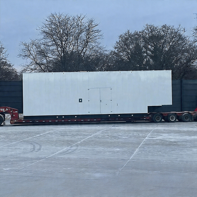 LETON Hospital Standby Generator 1500 KVA Silent Type Cummins QSK60 G8 diesel Generator