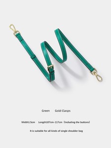 Deepeel ZP014 tracolla sottile borsa universale regolabile in lunghezza tracolla in pelle per borsa piccola da donna - Product Image 3