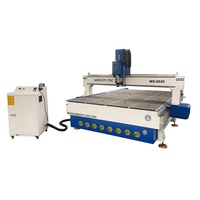 Machine de fraisage CNC à 3 axes à nidification de Jinan, Chine, 2000x3000 mm avec moteur servo et contrôle DSP pour le bois et le métal, haute rigidité