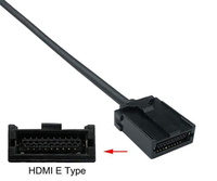 Câble HDMI TYPE e mâle vers HDMI type e mâle @ 60HZ