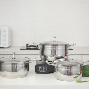 Ensemble d'ustensiles de cuisine en néoprène, en acier inoxydable, excellente qualité, pour la cuisine - Product Image 1
