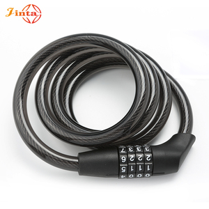 Jinta Hot Bán 1200Mm Kết Hợp Cáp Dây Khóa Xe Máy Điện Scooter Khóa Chống Trộm Xe Đạp Cáp Khóa - Product Image 1