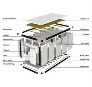 Contêineres Modulares Personalizados para Casas Pré-Fabricadas, Cafés Móveis Pop-up, Quiosques de Alimentos, Hotéis, Escritórios e Cozinhas de Design Moderno - Product Image 6