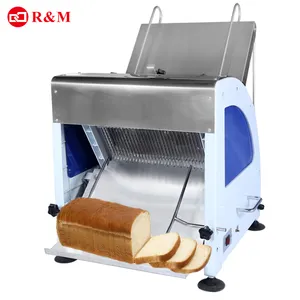 Automatische Commerciële Brood Bakkerij Apparatuur Voor Snijden Snijden Making Brood, R & M Loaf Toast Brood Slicer Slice Snijmachine