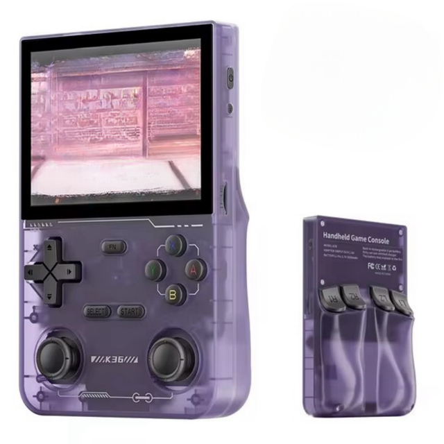 Kinhank K36 3.5 Inch IPS Screen Handheld Video Gaming Console Retro Game Player P Sp/Mame/N64/SS/D C Emulator Wireless Console