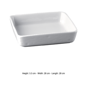 Bandeja para hornear MPS Quadrata apilable para horno 26 x 26 x 5 h cm, equipo de catering, suministros para restaurantes, venta al por mayor - Product Image 3