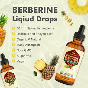 OEM Marca Privada Premium: Gotas Líquidas Orales de Complejo de Berberina con Canela de Ceilán para Apoyo en el Azúcar en Sangre, Salud Metabólica e Inmunidad en Adultos - Product Image 4