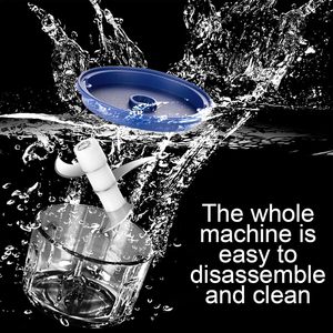 Portable Electric Blender USB <b>Charging</b> Battery Powered Mini Outdoor Household Use Punch Function RV Compatible US <b>Plug</b> Plastic - Product Image 2