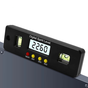 Dijital İletki İnklinometre seviye kutusu açı bulucu ölçmek konik kutusu gonyometresi mıknatıs ölçer cetvel Mini dijital su terazisi - Product Image 3