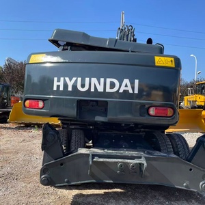 Excavadora de ruedas Hyundai 210W-9 usada de Corea, excavadora de orugas hidráulica de 21 toneladas, excavadora de orugas Hyundai 210W-9 usada en venta - Product Image 3