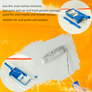 <span class=keywords><strong>Rodillo</strong></span> de Microfibra Premium de Pelo <span class=keywords><strong>Largo</strong></span> de 4 Pulgadas Topman Industrial con Menos Pelusas <span class=keywords><strong>para</strong></span> Pinturas y Lacas de Pared, Compatible con OEM - Product Image 3
