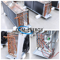 Refroidisseur d'air à basse température COM-ENERGY DJ7.1/40, évaporateur, dégivrage électrique, refroidisseur d'air pour chambre froide, pour stockage en congélateur