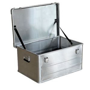 Waterproof Metal Aluminum Storage and Transportation Box Cases for Camp and Travel