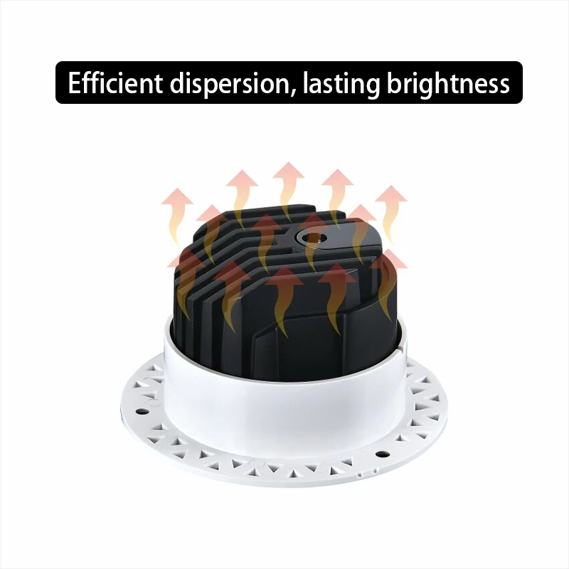 downlight trimless plaster gu10
