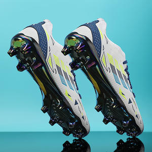 Chaussures de football à crampons longs FG/AG pour hommes - Antidérapantes, super adhérence, chaussures de football d'entraînement pour enfants - Product Image 3