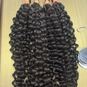 Extensiones de Cabello Natural Rizado al Vapor de 22 Pulgadas, Colección de la Mejor Calidad a Precio de Mayoreo - Product Image 1