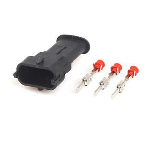 3 Pin Waterproof Automotive Connector <b>For</b> Fuel Pressure <b>Sensor</b> 1928403110 1928404074 <b>Car</b> Use - Product Image 1