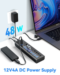 USB3.0 10 cổng USB Hub đa USB <span class=keywords><strong>Adapter</strong></span> sạc nhanh <span class=keywords><strong>Docking</strong></span> <span class=keywords><strong>Station</strong></span> rộng rãi tương thích cho <span class=keywords><strong>iPhone</strong></span> tài năng điện thoại máy tính xách tay PC - Product Image 4
