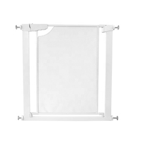 Barrière de sécurité pour animaux de compagnie, intérieure et extérieure, à fermeture automatique, barrière anti-enfants, barrière en métal pour bébé, sans perçage, installation facile, montage par pression, barrières pour chiens - Product Image 4