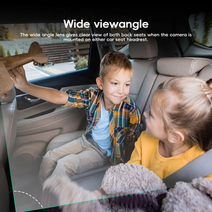 Caméra de voiture pour bébé Podofo 6,86 pouces pour siège arrière, installation facile, vision nocturne, moniteur vidéo pour bébé dans la voiture, fabricant leader de produits pour bébés - Product Image 3