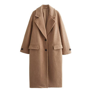 ZATRHMBM <span class=keywords><strong>cappotto</strong></span> ampio da donna invernale 2024 <span class=keywords><strong>cappotto</strong></span> Bouclé alla moda Casual giacca a maniche lunghe retrò Casual elegante <span class=keywords><strong>cappotto</strong></span> da donna - Product Image 3