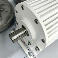 Alternateur à aimant permanent NdFeB 4000W 500 tr/min Générateur PMSG triphasé Système d'éolienne DIY