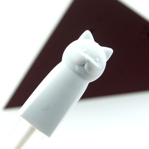Capuchon de tête de chat carré semi-transparent de haute qualité de luxe brillant à lèvres liquide fard à paupières <span class=keywords><strong>tube</strong></span> vide disponible maintenant - Product Image 5
