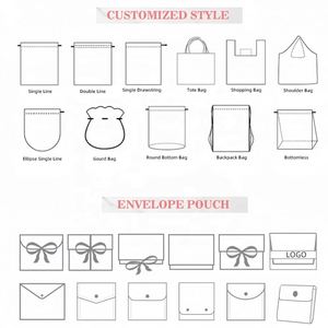 Sac cadeau en satin rose de haute qualité avec nœud, pochette en satin pour bijoux, enveloppe anti-poussière pour parfum - Product Image 6