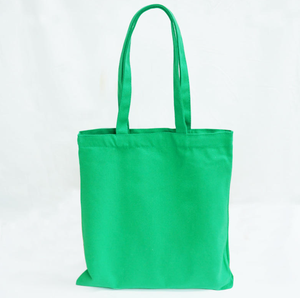 Bolsa de lona de color sólido de algodón que acepta diseño de logotipo personalizado - Product Image 4