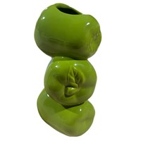 Vase en céramique doré, style nordique abstrait de luxe, décoration d'intérieur européenne, récipient à fleurs pour centre de table de salon