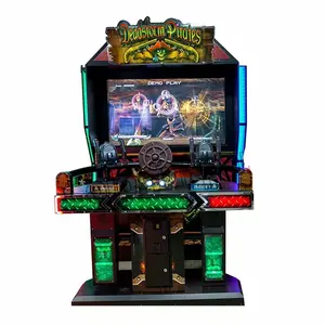 Coin-operated video shooting simulator Pirate shooting arcade game machine