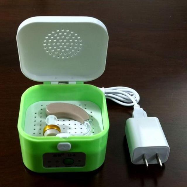 2025 Style USB Charging Electric Dry Case With Timer Hearing Aid Drying Kits for CIC BTE ITE Hearing Aids