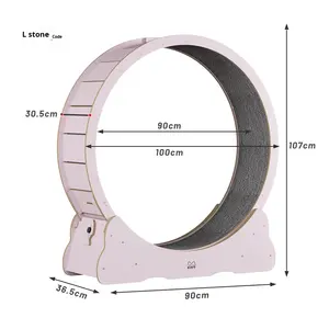 Tapis Roulant Silenzioso ed Ecologico per <span class=keywords><strong>Gatti</strong></span>, Giocattolo Interattivo Anti-Depressione, Lunga Durata - Product Image 5
