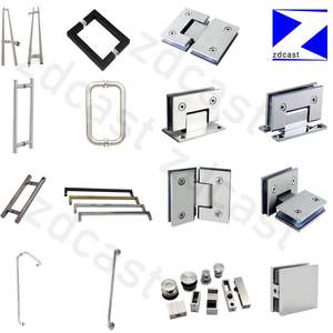 Robuste 90 & 180 degrés en acier inoxydable laiton verre encadré Pivot douche <span class=keywords><strong>porte</strong></span> charnière salle de bain mural <span class=keywords><strong>fixe</strong></span> Style ouvert - Product Image 1