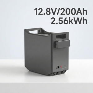 Batterie solide LFP à basse tension WD-G12200 12,8V/200Ah -<span class=keywords><strong>2</strong></span>,56kWh empilable avec 6000 cycles pour le stockage d'énergie solaire - Product Image 1