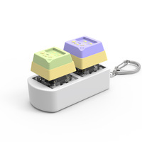 Vente d'usine NovaCross : Porte-clés anti-stress personnalisé imprimé en 3D, clé de clavier à pression, jouet anti-stress