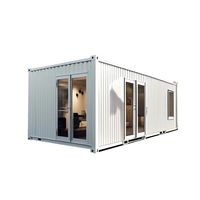 Casa Contenedor Prefabricada Personalizable, Casa Modular de Acero de Color para Vivienda en Villas y Resorts
