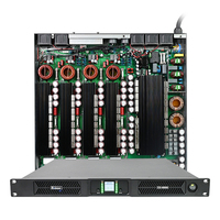 Subwoofer haute performance, 2 canaux, métal, professionnel, basses puissantes, amplificateur de puissance classe D