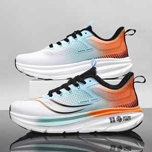 Vente en gros de chaussures de sport de <span class=keywords><strong>basket</strong></span>-ball tendances printemps et automne chaussures de course pour garçons chaussures de marche pour hommes - Product Image 3