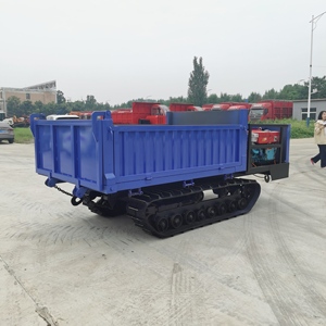 Dumper sur chenilles de 3 tonnes, produits les plus vendus, transporteur sur chenilles de 3 tonnes, adapté aux vergers de montagne/fermes/petites constructions - Product Image 1