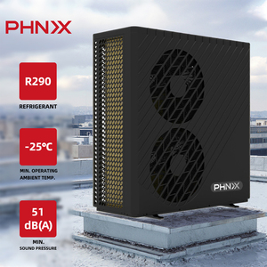 Bomba de Calor Monobloque EVI R290 Compatible con Energía Solar Fotovoltaica, con Doble Ventilador, WIFI, Unidad de Calefacción de Aire 3 en 1 - Product Image 2