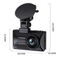 Dubbele 4K Dashcam voor en achter, Sony STARVIS 2 sensor 8MP Ultra HD, 5GHz WiFi 30MB/s, GPS & 24 uur parkeerbewaking