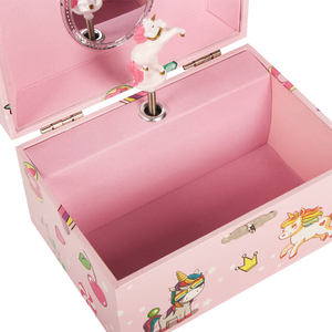 High Quality Large Storage Unicorn <strong>Musical</strong> <strong>Jewellery</strong> <strong>Box</strong> Pink Girls' Gift - Product Image 5
