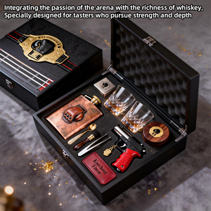 Set de Cigarrillos de Whisky con Temática de Boxeo Personalizable OEM/ODM, Kit Premium para Cocteles Ahumados con Bourbon para Clubes Deportivos y Torneos - Product Image 3