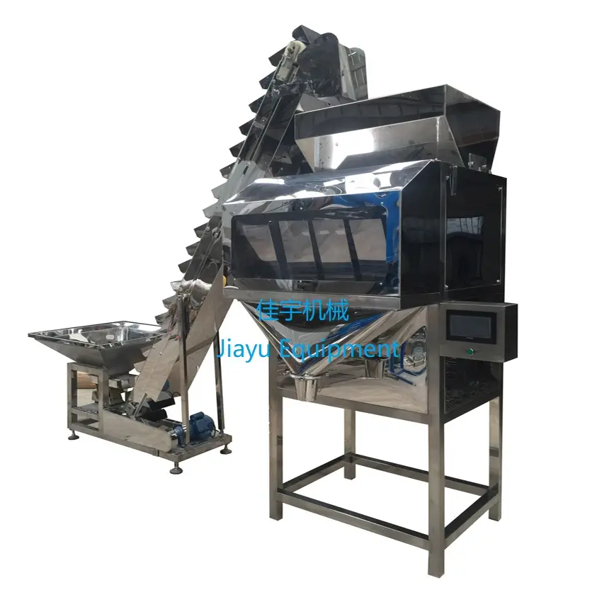 High speed four head weigher for sale, linear bucket scale with vertical packing machine