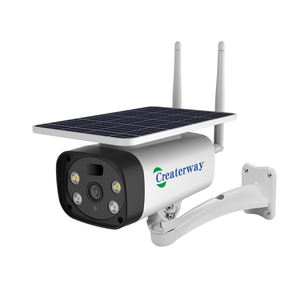 H.265 IP66 防水子弹型太阳能供电 4MP 4G IP 摄像机，带 CMOS 传感器、内置麦克风和 SIM 卡，适用于户外安全 - Product Image 2