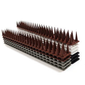 Piques <span class=keywords><strong>anti</strong></span>-oiseaux en PP résistant aux UV, 45 cm, dissuasion humaine contre les pigeons pour toits, rebords et clôtures - Product Image 5