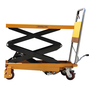 350Kg 770Lb Draagbare Hydraulische <span class=keywords><strong>Lift</strong></span> Tafelwagen Handmatige <span class=keywords><strong>Lift</strong></span> <span class=keywords><strong>Trolley</strong></span> Schaar Hefmachine - Product Image 3