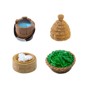Accessoires pour micro-paysages Weij : pots à vin, bols, paquets de foin, seaux à eau en bois, piments, <span class=keywords><strong>ail</strong></span>, paniers, stea - Product Image 5